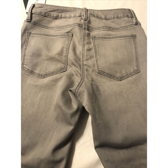 Athleta Women’s Jeans Sculptek Skinny Granite Gray Crop Stretch Size 6 X 26 NWT - Picture 11 of 12